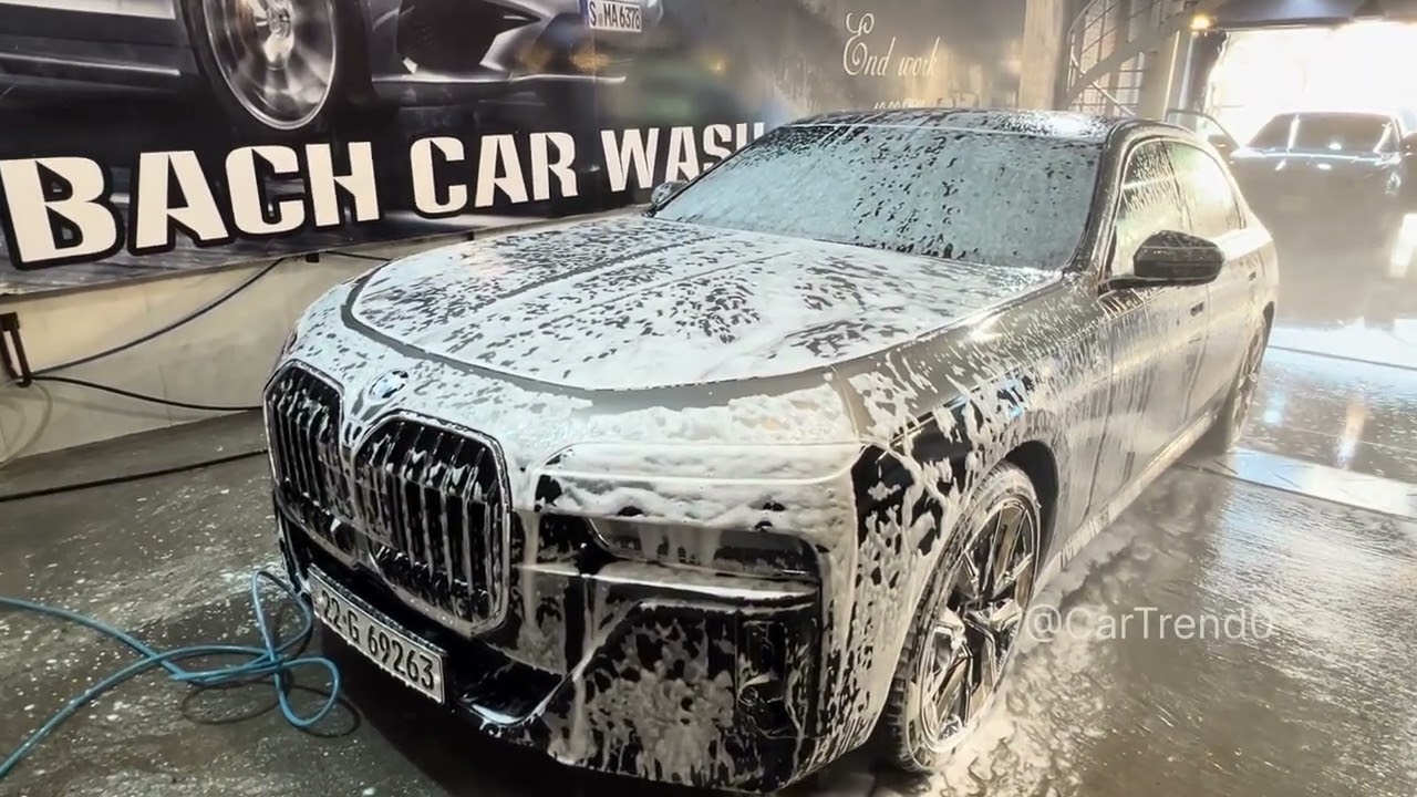 BMW 760i Foam Wash 🚘✨ | Super Satisfying Car Wash