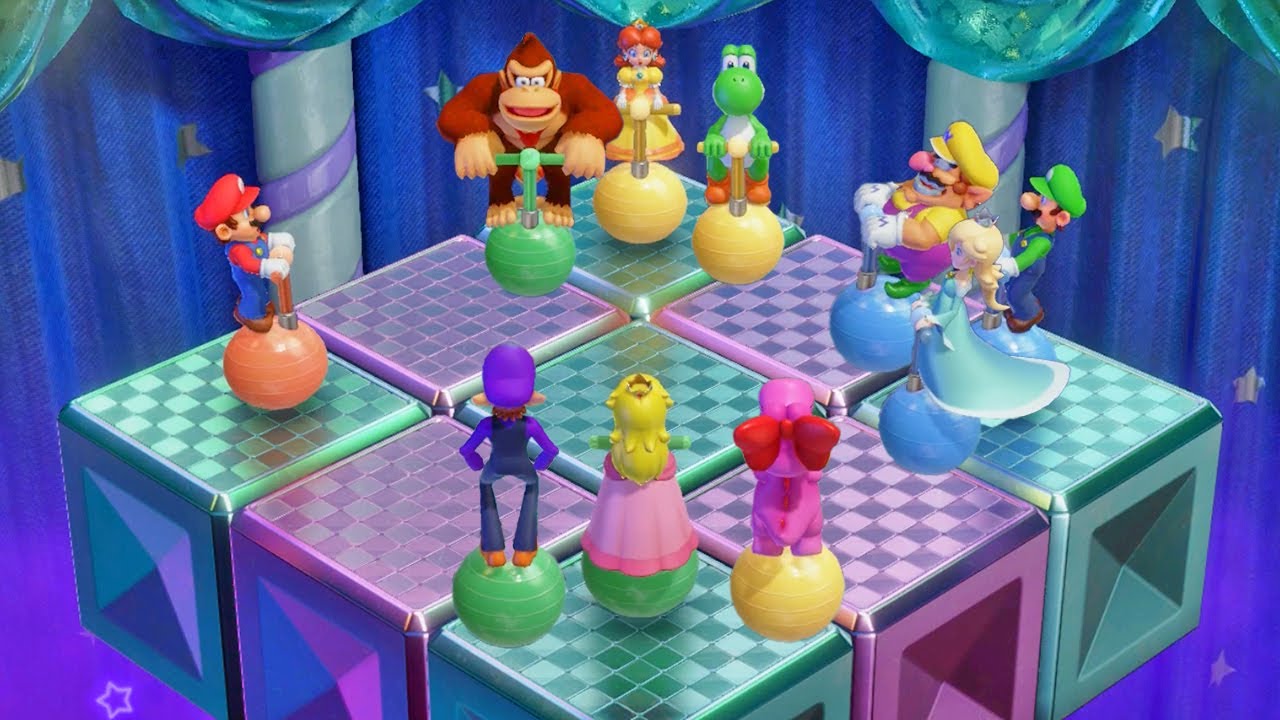 Mario Party Superstars - Mario vs All Characters Bounce n Trounce (Master Difficulty)