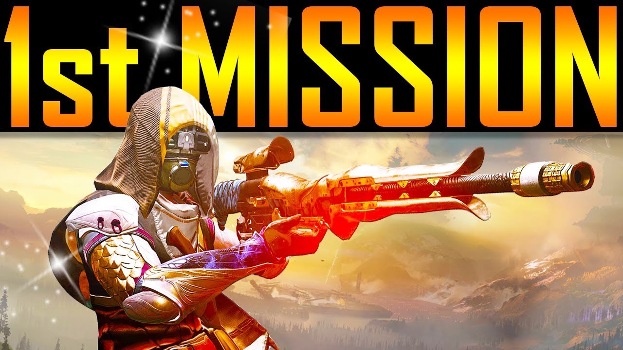 Destiny 2 - 1st  MISSION! Easter Egg! New Boss! Tips!