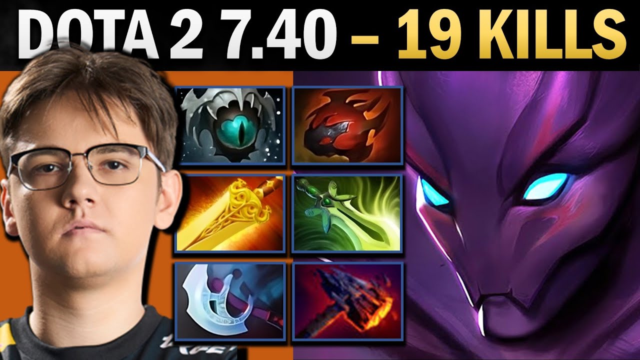 Spectre Pro Carry with Tarrasque and 19 Kills - Dota 7.41