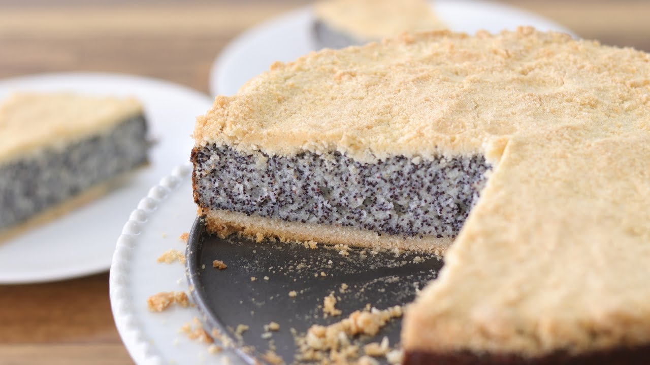 German Poppy Seed Cake Recipe - Mohnkuchen