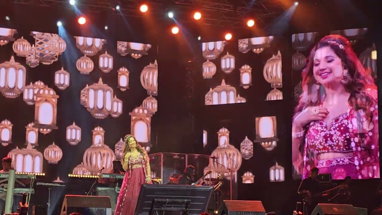 Shreya Ghoshal live in Hyderabad 2023 tujme rab