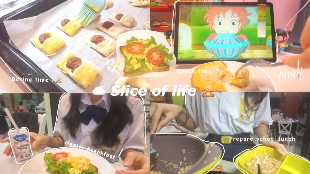 Slice of life vlog 🧸☁️:reading webtoon,making breakfast ,daily vlog 🩷