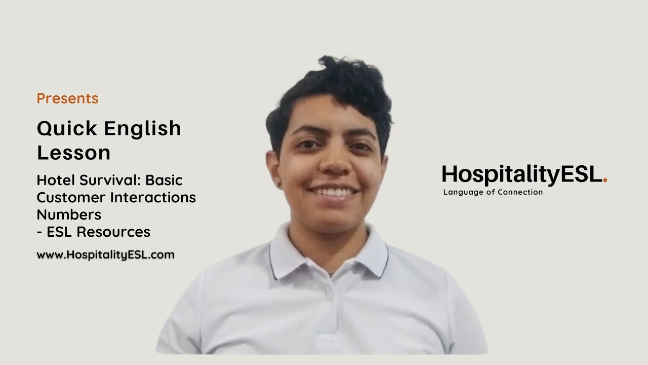 Unit2️⃣ Basic Customer Interactions | Numbers for Hotels in English | Room Numbers & Floors