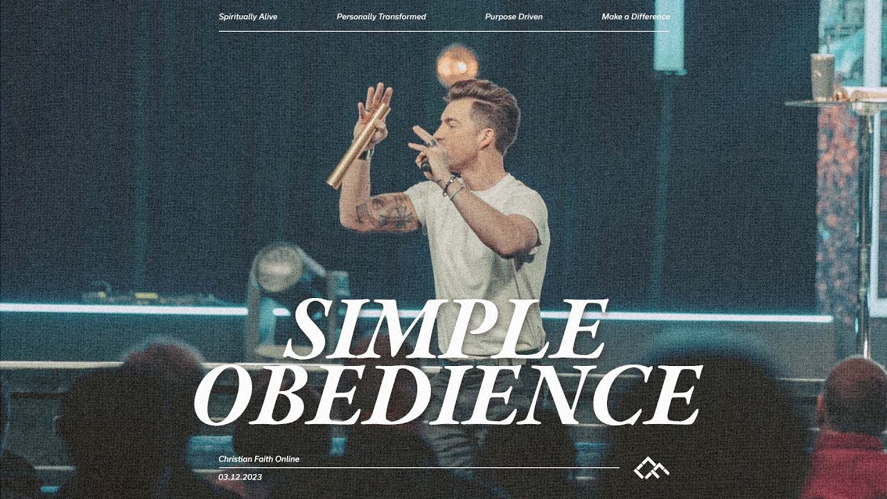 Simple Obedience | Caleb Treat | Christian Faith Online