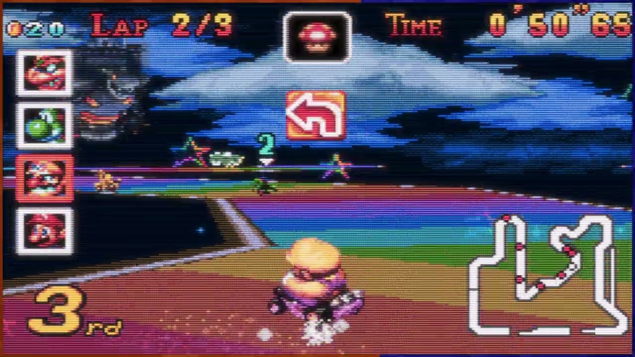Mario Kart: Super Circuit Gameplay No Commentary #6 (CRT-Royale)