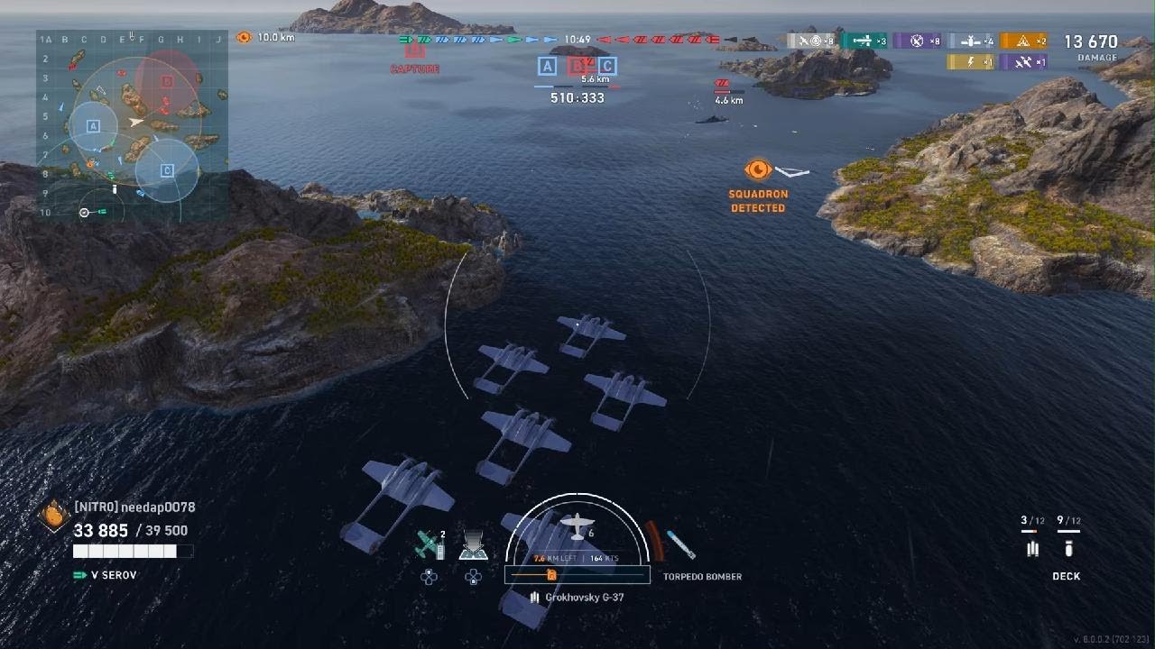 World of Warships: Legends Kraken Chkalov