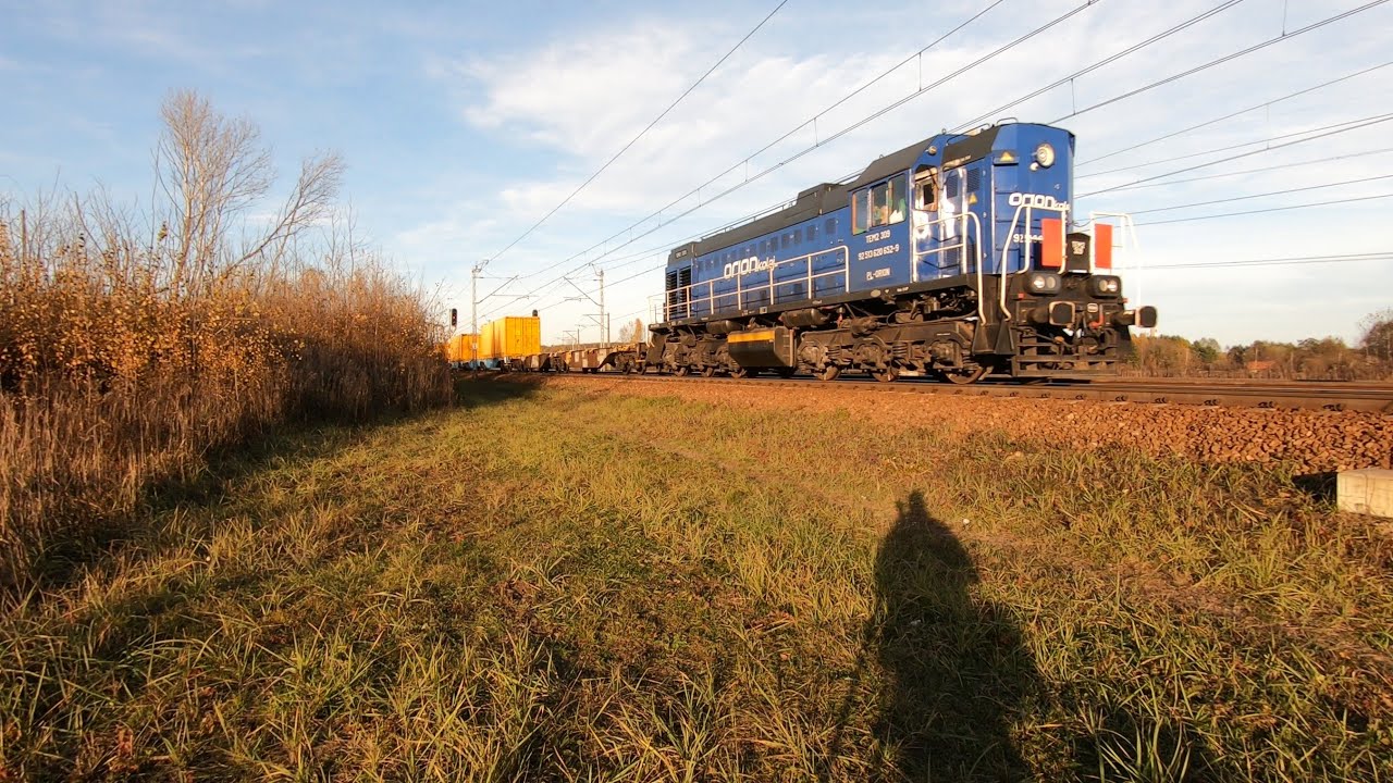 TEM2-309 ORION Kolej + Piękny stukot k&oacute;ł || ST44-1272 PKP CARGO