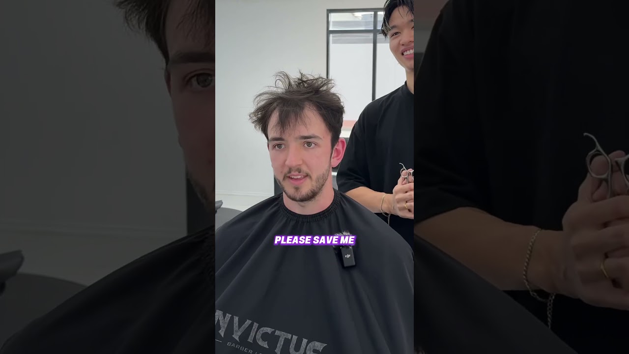 Receding hairline? Fringe fix ✅men&rsquo;s hair tips #vinnievusavesyou #texturedfringe #frenchcrop