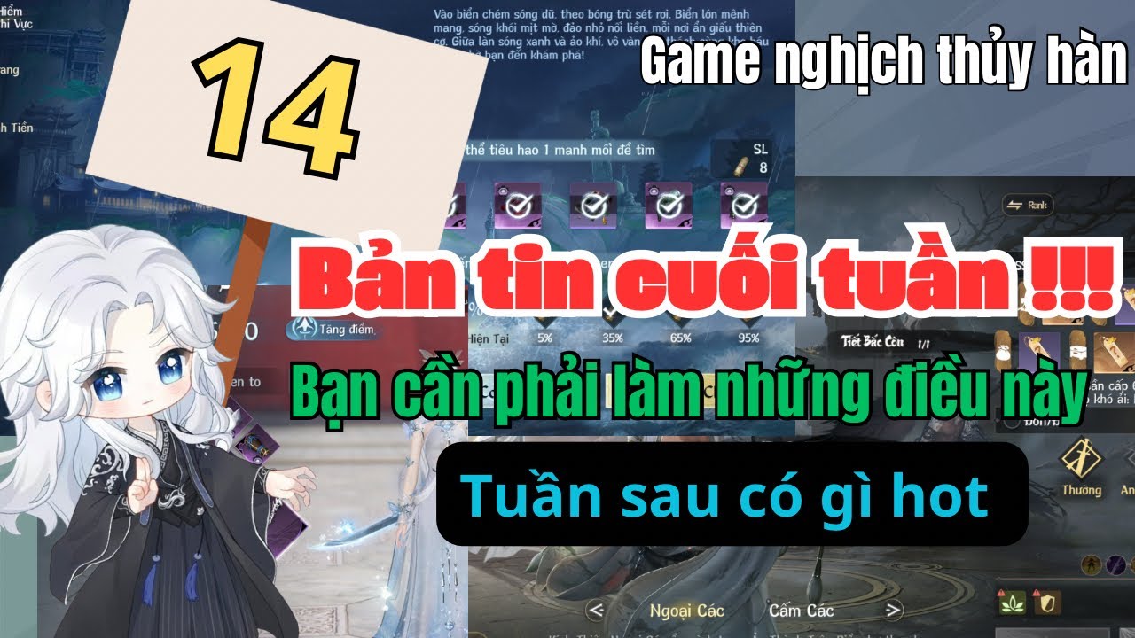 BTCT Nghịch thủy hàn | tuần này cần làm ngay những thứ này ! Tuần sau sẽ có ...? 