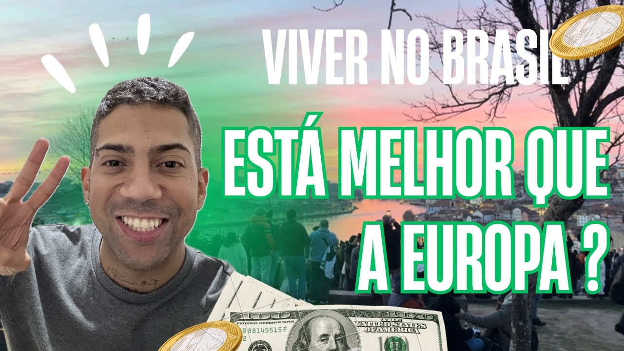 TA MELHOR VIVER NO BRASIL DO QUE EM PORTUGAL ? 🇵🇹 