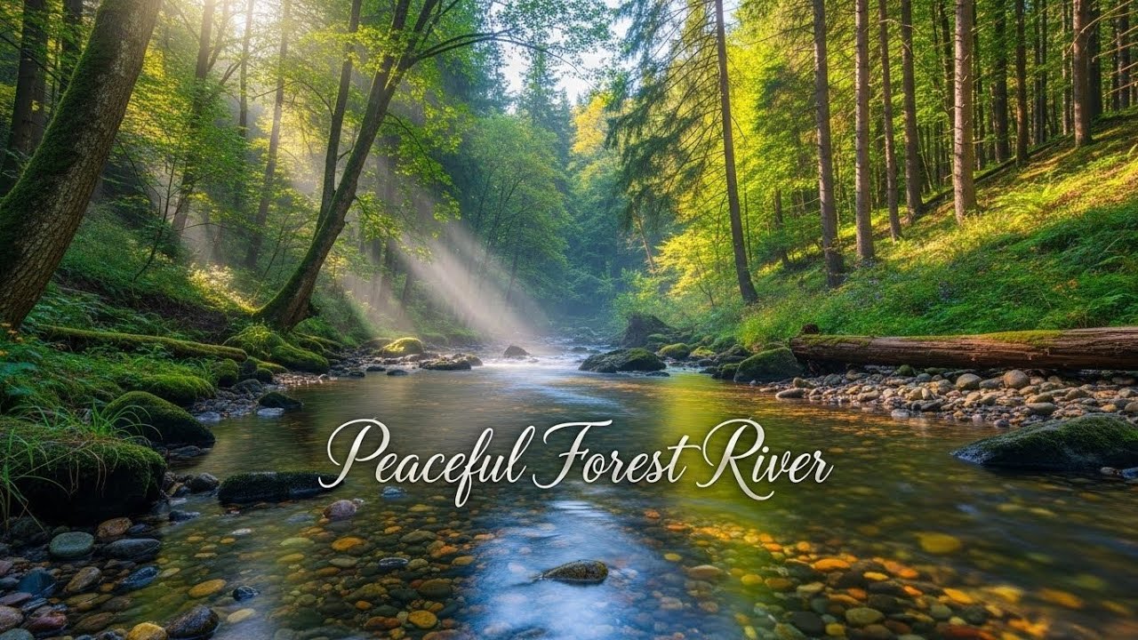 River Stream Ambience 🌊 Relaxing Water Sound for Focus, Study, and Serenity #462
