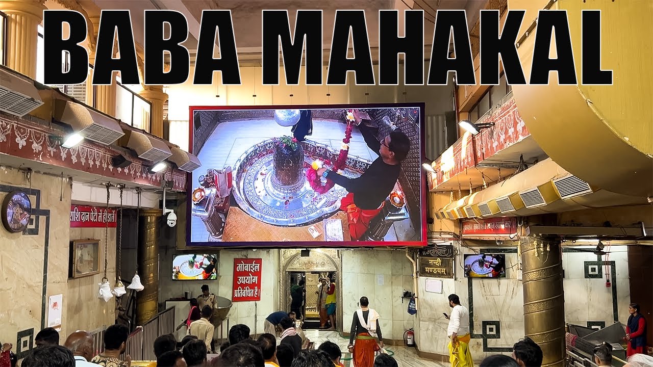 Akhir Kar Aaj Baba Ke Darshan Ho Hi Gaye...!! Ujjain Mahakaleshwar..!!