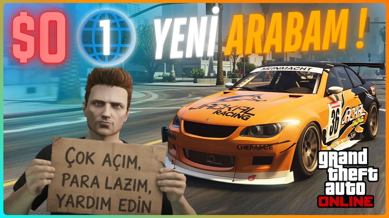 Yeni Drift Arabam ! | Sıfırdan #gta5 Online Oynamak 2026