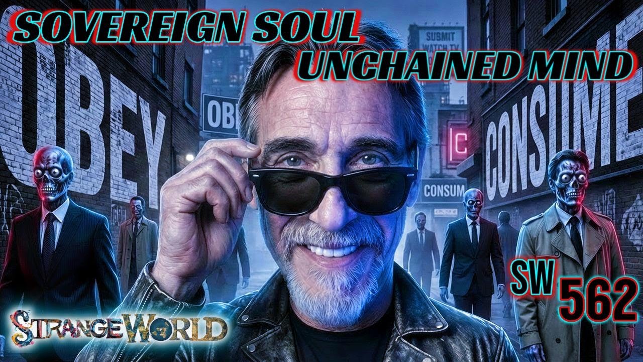 Strange World 562 Special Guest - Sovereign Soul Unchained Mind - DJ Curious & Mark Sargent