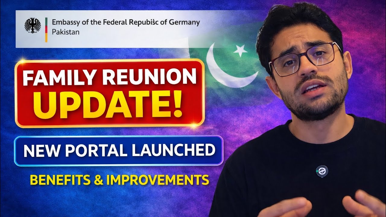 Germany’s new online visa portal for Pakistan. | faster, easier, and smarter? | Let’s break it down.