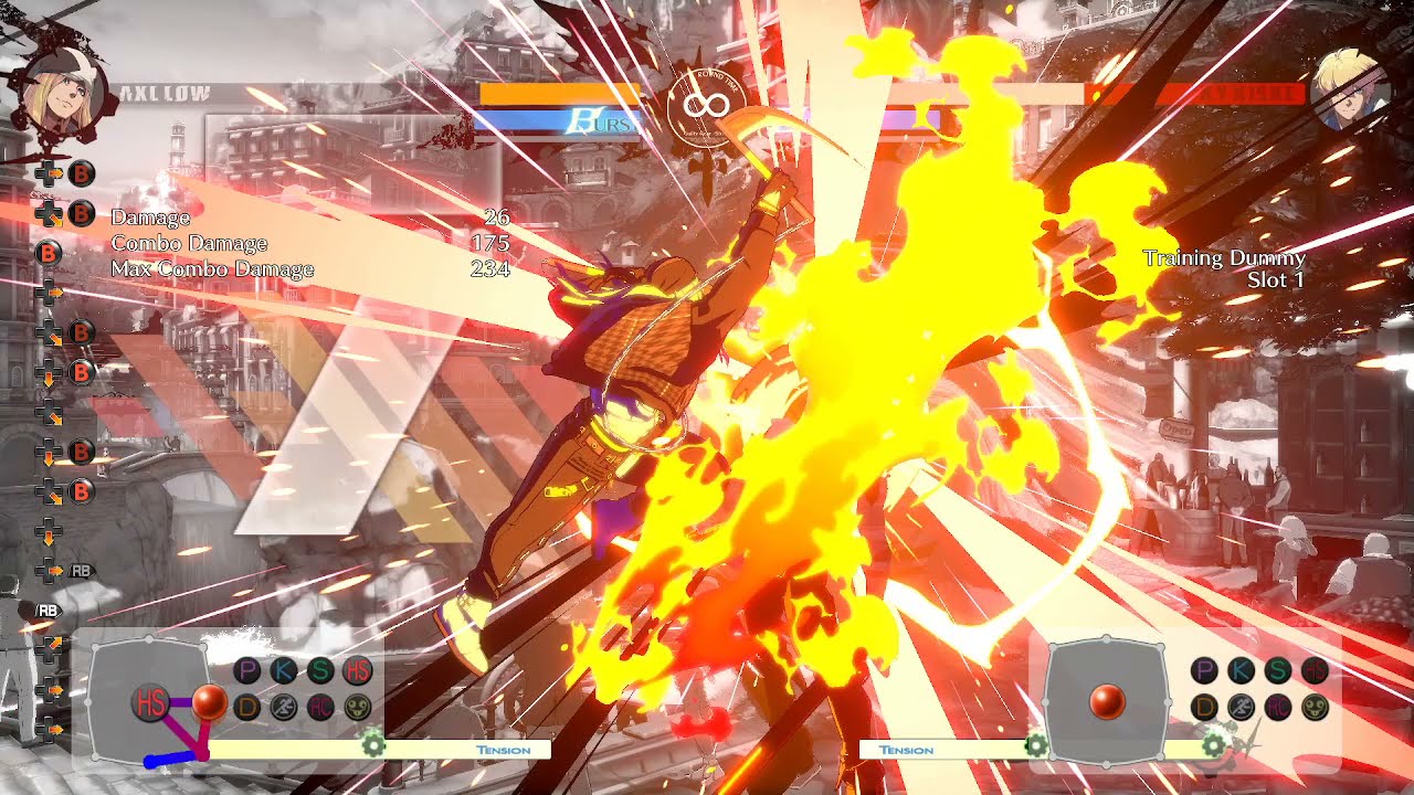 Axl TimeStop combo