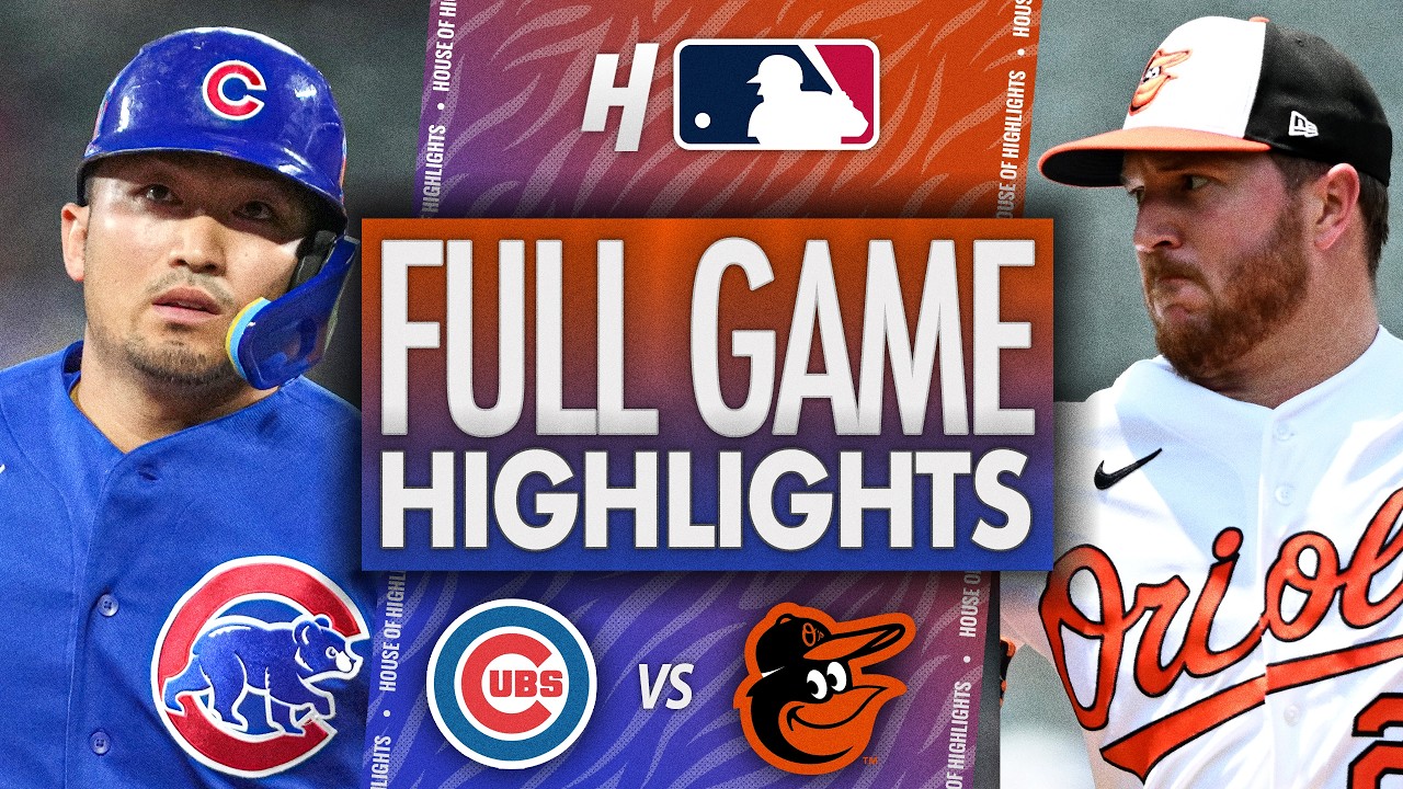 Chicago Cubs против Baltimore Orioles &mdash; ЛУЧШИЕ МОМЕНТЫ МАТЧА 🔥 9 июля 2026 г., сезон MLB