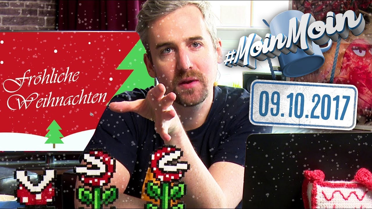 Wir gestalten eine Weihnachtskarte | MoinMoin mit Donnie