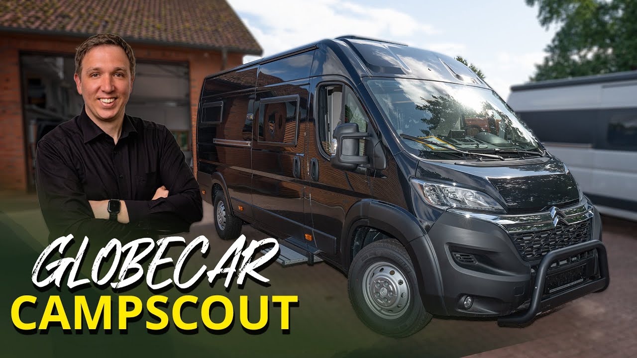 Perfekter Stealth Camper mit toller Ausstattung: Globecar Campscout (wie Pössl Roadcruiser)
