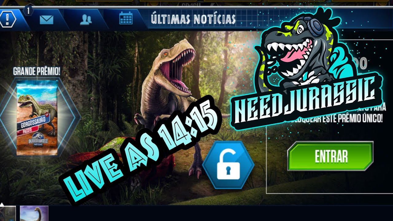Live ON - JURASSIC TG SABADOUUUUUUU BORA PRA LIVE - (✿◕‿◕( ͡° ͜ʖ ͡°)