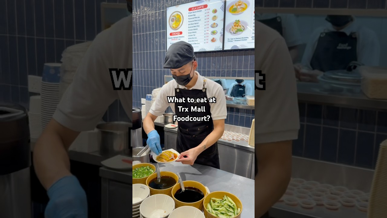 Amazing choices of food to enjoy at The Exchange TRX Mall. #foodie #food