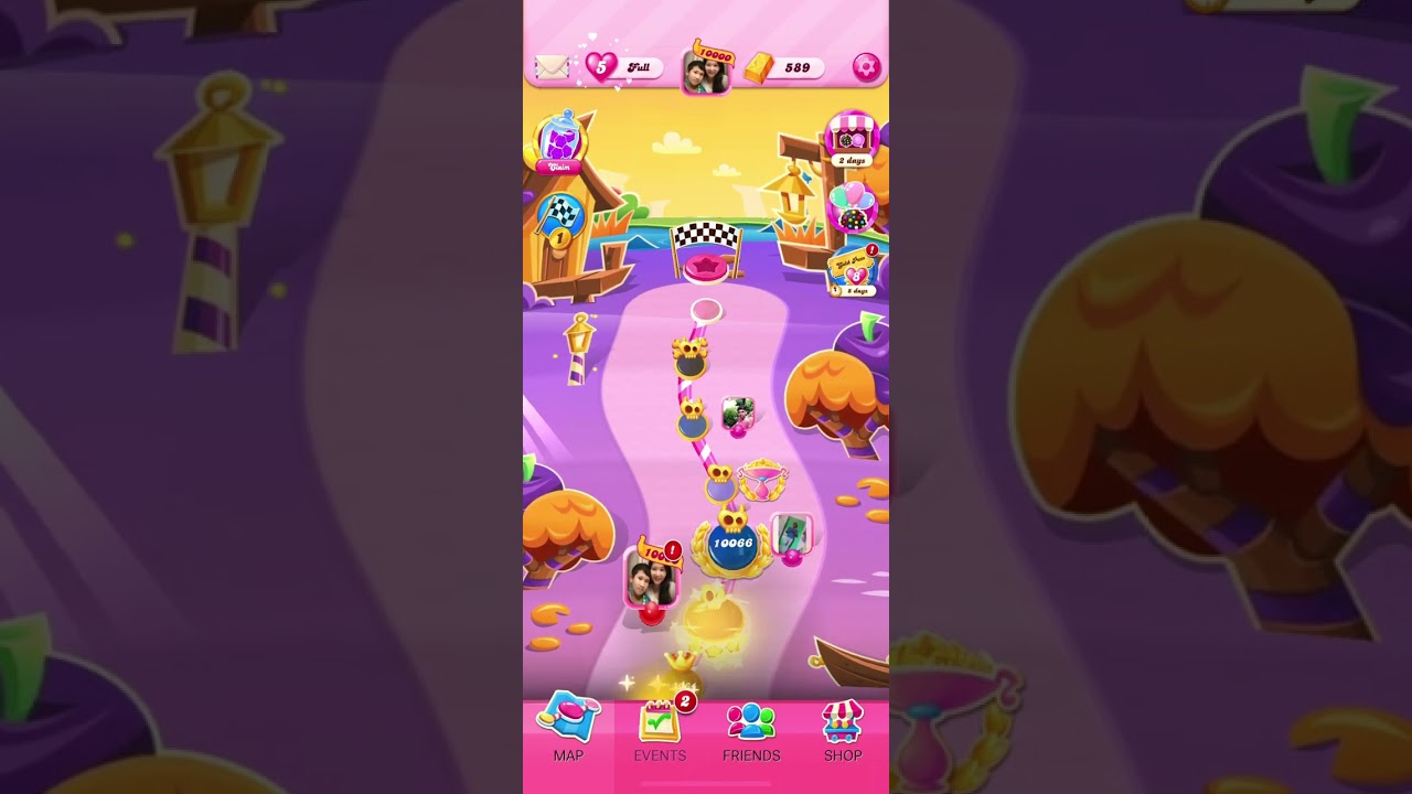 Candy Crush Saga Level 10064、10065、10066、10067 Score by Funny❣