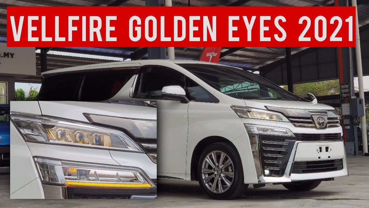 Vellfire Golden Eyes 2021 | Review Spec dengan Ariff Baharin | Recondplus