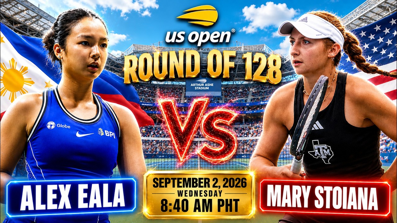 🔴LIVE! ALEX EALA vs MARY STOIANA 󠁯&bull;󠁏 ROUND OF 128 &bull;󠁏 2026 US OPEN &bull;󠁏 Tennis Match & Watchalong