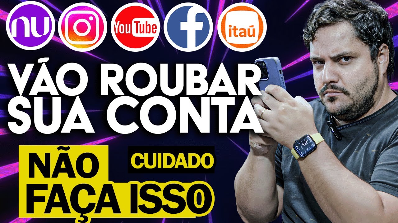 Quem comete esse erro, SOFRE GOLPE (Nubank, Instagram, YouTube, etc)
