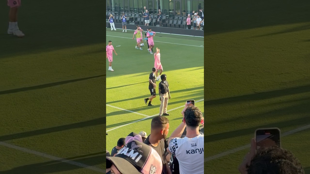 Rodrigo De Paul makes his Inter Miami debut. #intermiami #messi #argentina #futbol #soccer