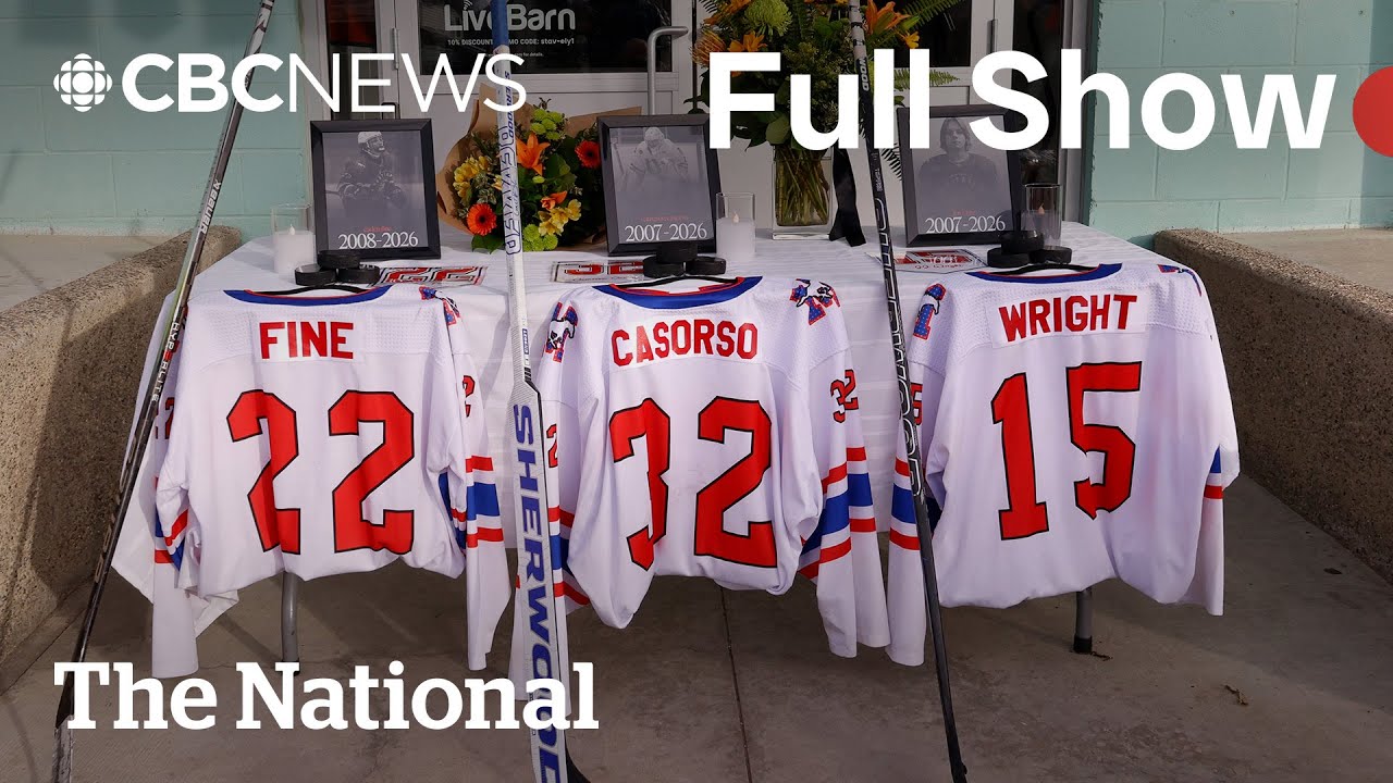 CBC News: The National | Crash kills 3 junior hockey players