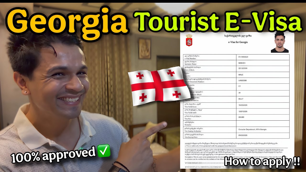 Georgia Tourist Visa | HOW TO APPLY 2026 | complete guide