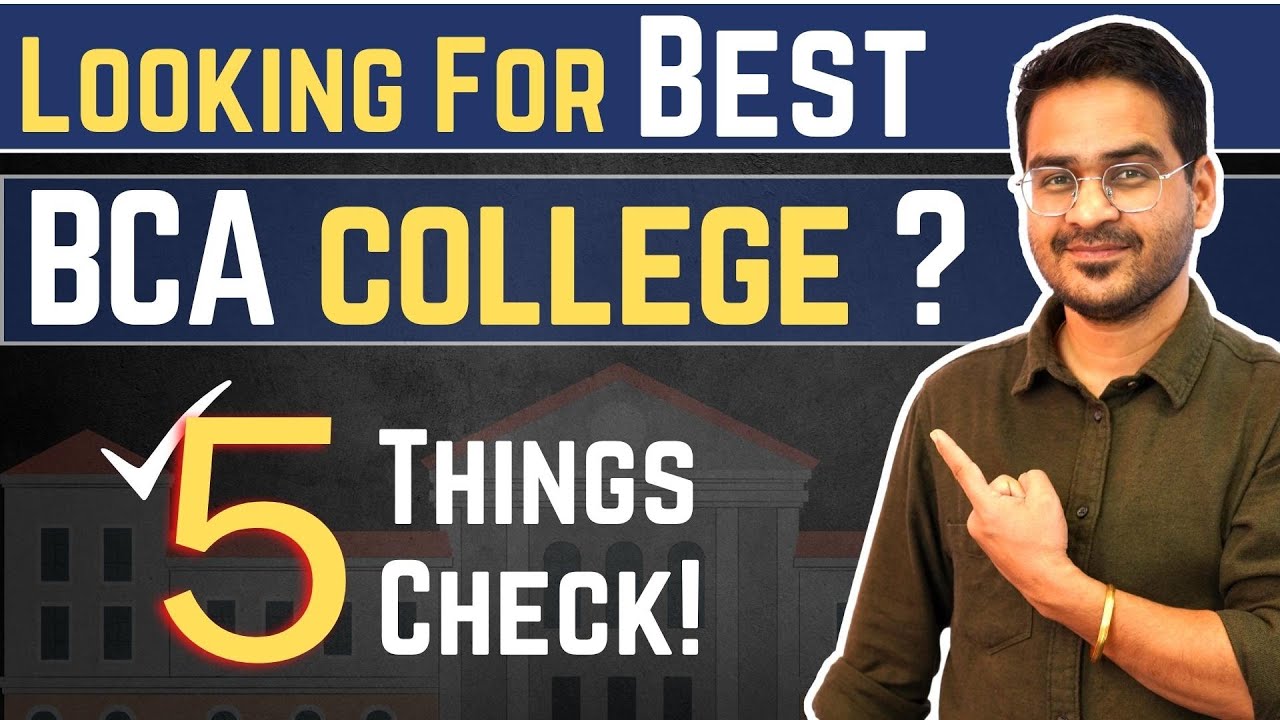 💥How to Choose BCA College?🤩 Best Tips For BCA College Selection! BCA Course! #bca #bcacourse #viral