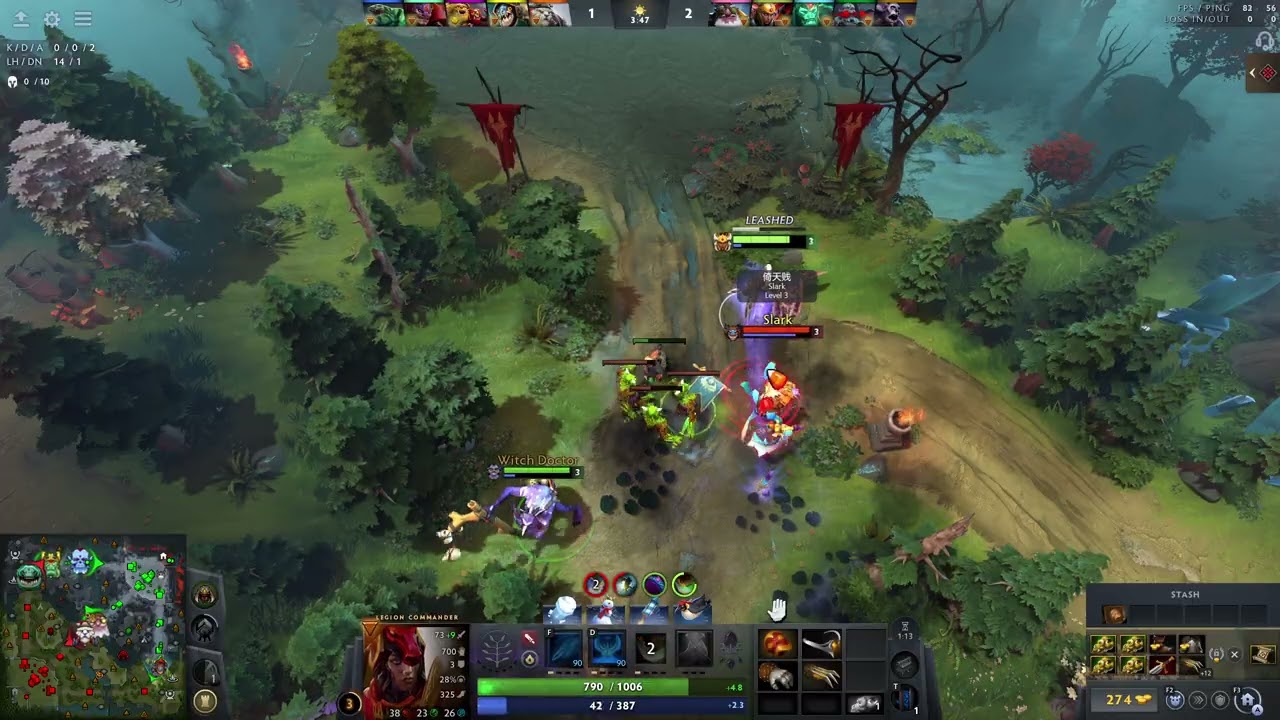 LC Win(3): Our lane, dota2/0908