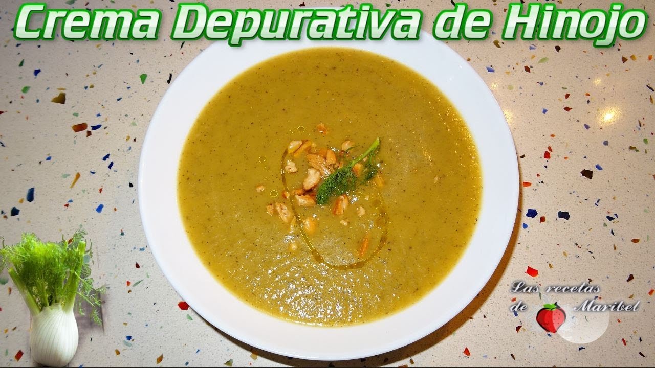 Crema Depurativa de Hinojo | Sopa de Bulbos de Hinojo