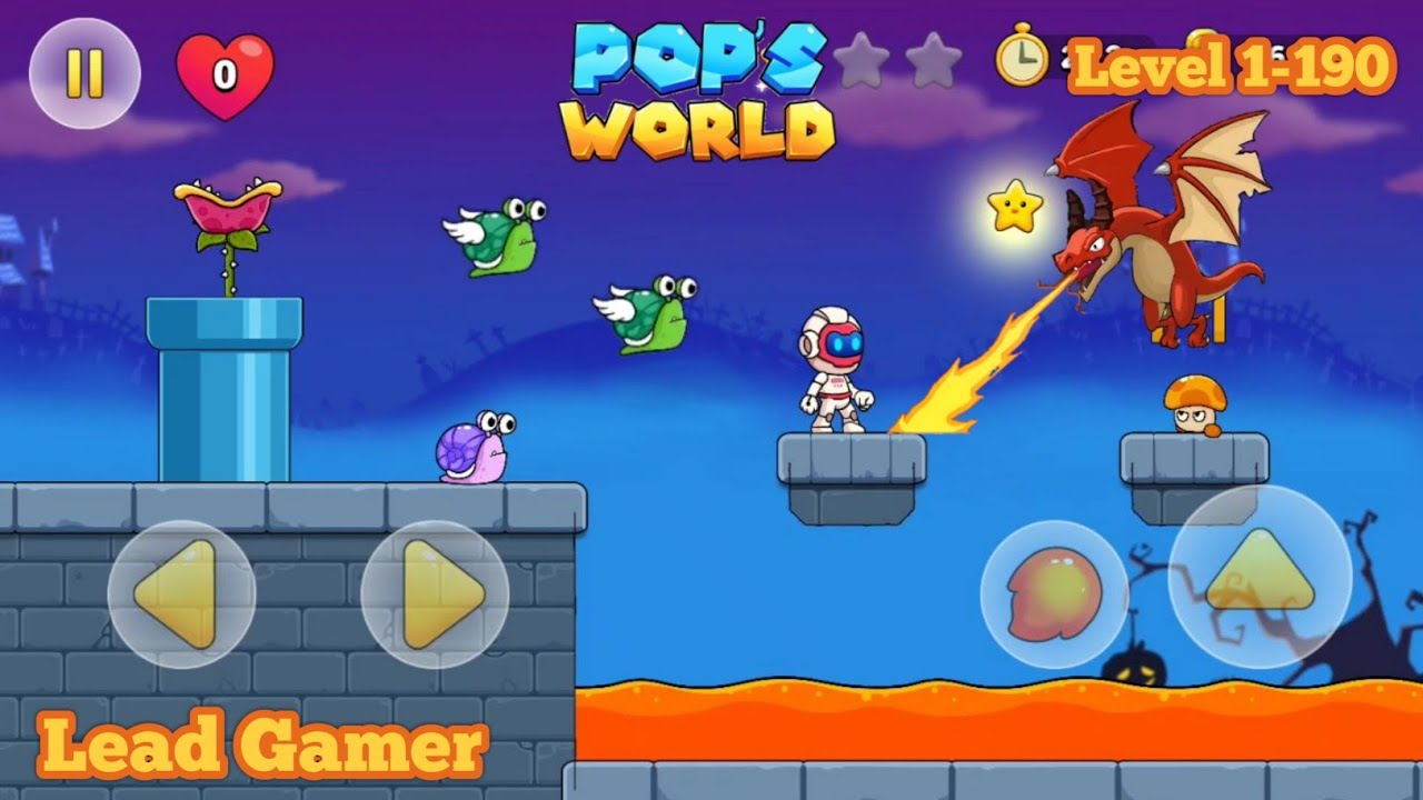 Pop's world - running game | Level 1-190 | #gaming #games #gameplay