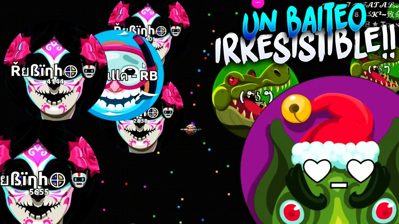 UN BAITEO IRRESISTIBLE!! | Agar.io | Rubinho vlc