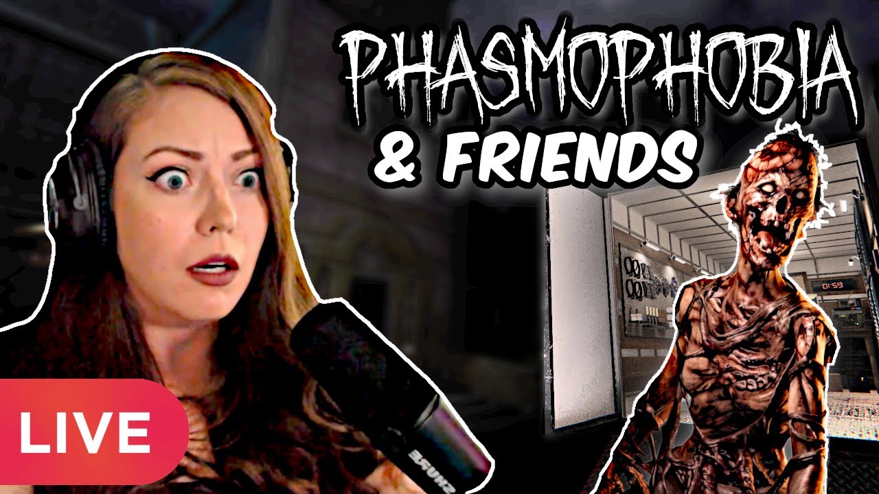 🔴 LIVE: Phasmo Friday with Friends! 🤍