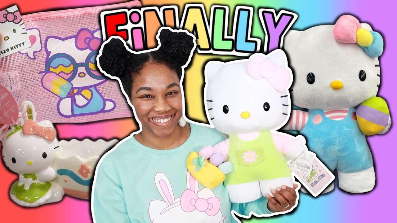 🌸 New EASTER Greeters, HK Haul and more! 🌸SPRING 2026 Hello Kitty Hunting!