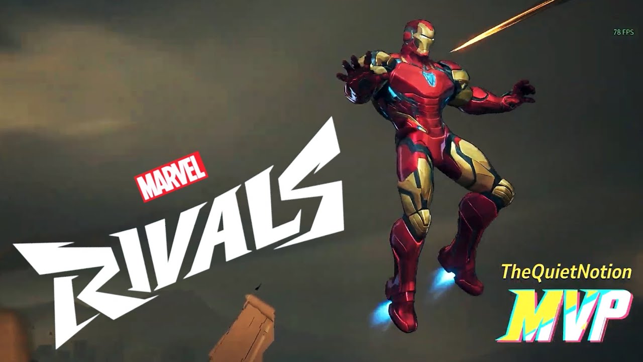 [Marvel Rivals] MVP Iron Man's Zero Death and Penta Kill!! in Ranked