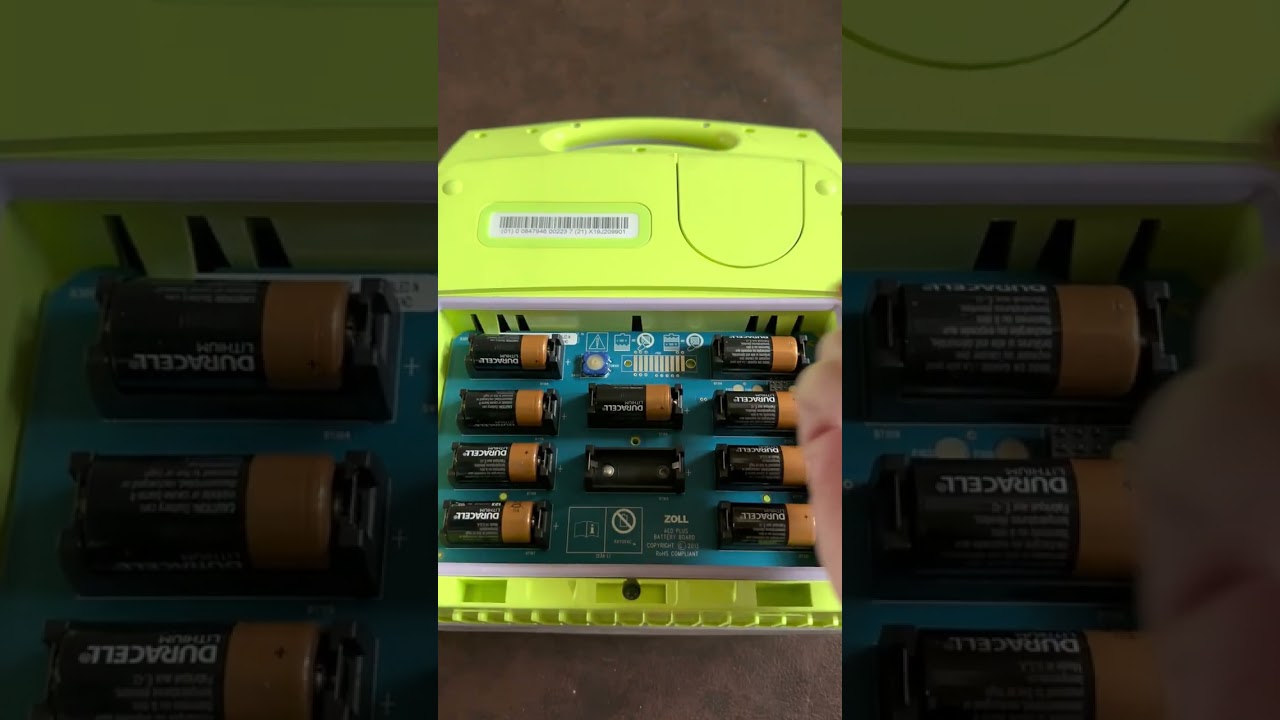 ZOLL AED Plus Battery Replacement