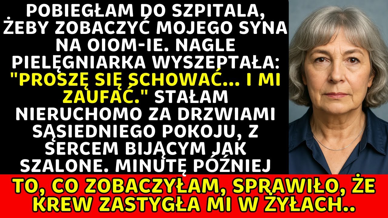 Kiedy biegłam do szpitala do mojego syna, który doznał wypadku, odkryłam coś, co sprawiło, że mój...