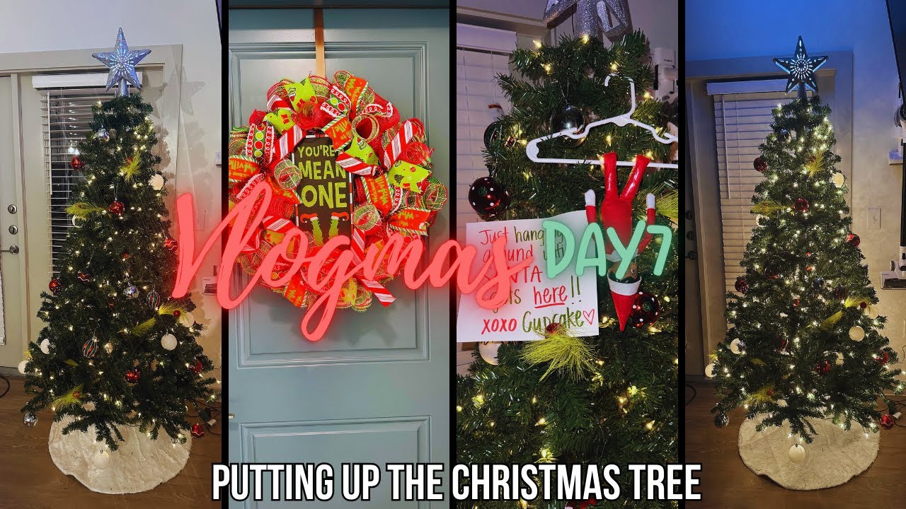 VLOGMAS: Christmas Tree Goes Up