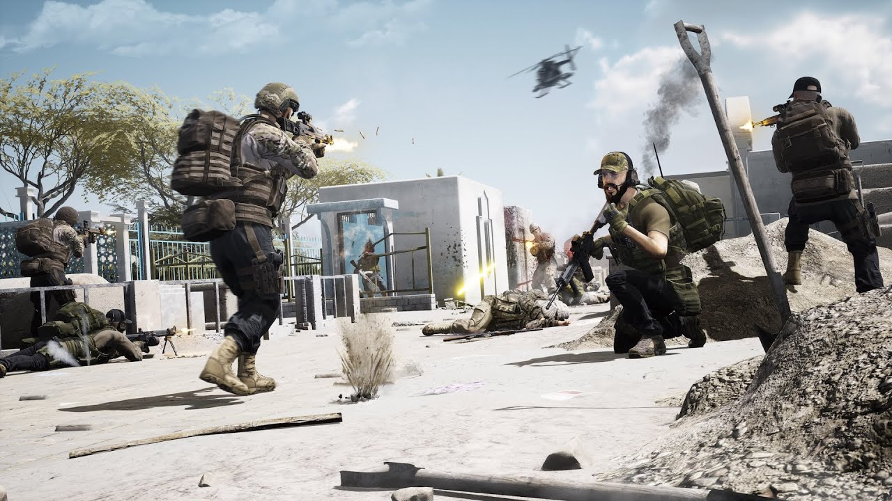 Игра на пехотном сквадном с открытым отрядом | SQUAD