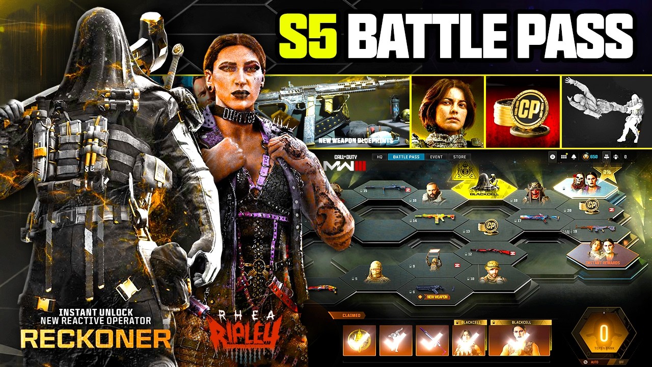 Is MW3&rsquo;s Season 5 BLACKCELL Battle Pass Worth Buying? (Review)