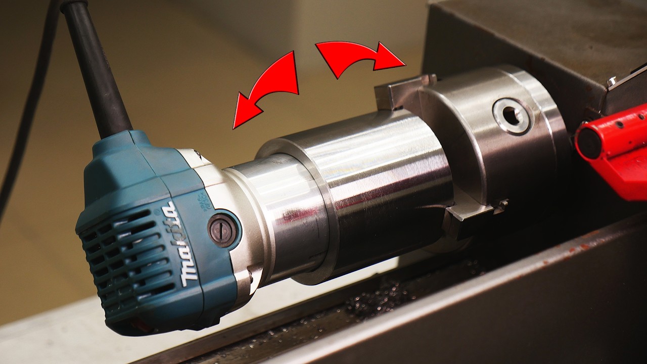 A trick with a metal lathe and a manual milling machine! Metalworking masters APPROVE