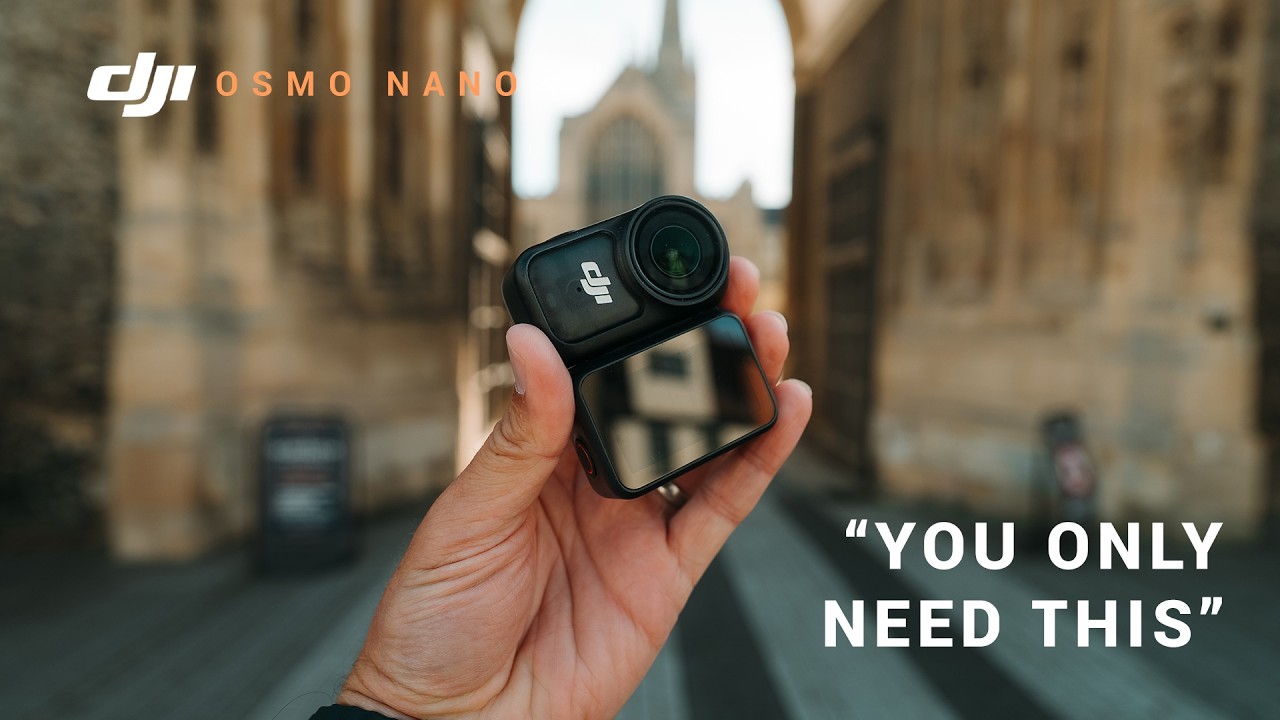 Для создания крутых видео не нужна большая камера &mdash; DJI Osmo Nano