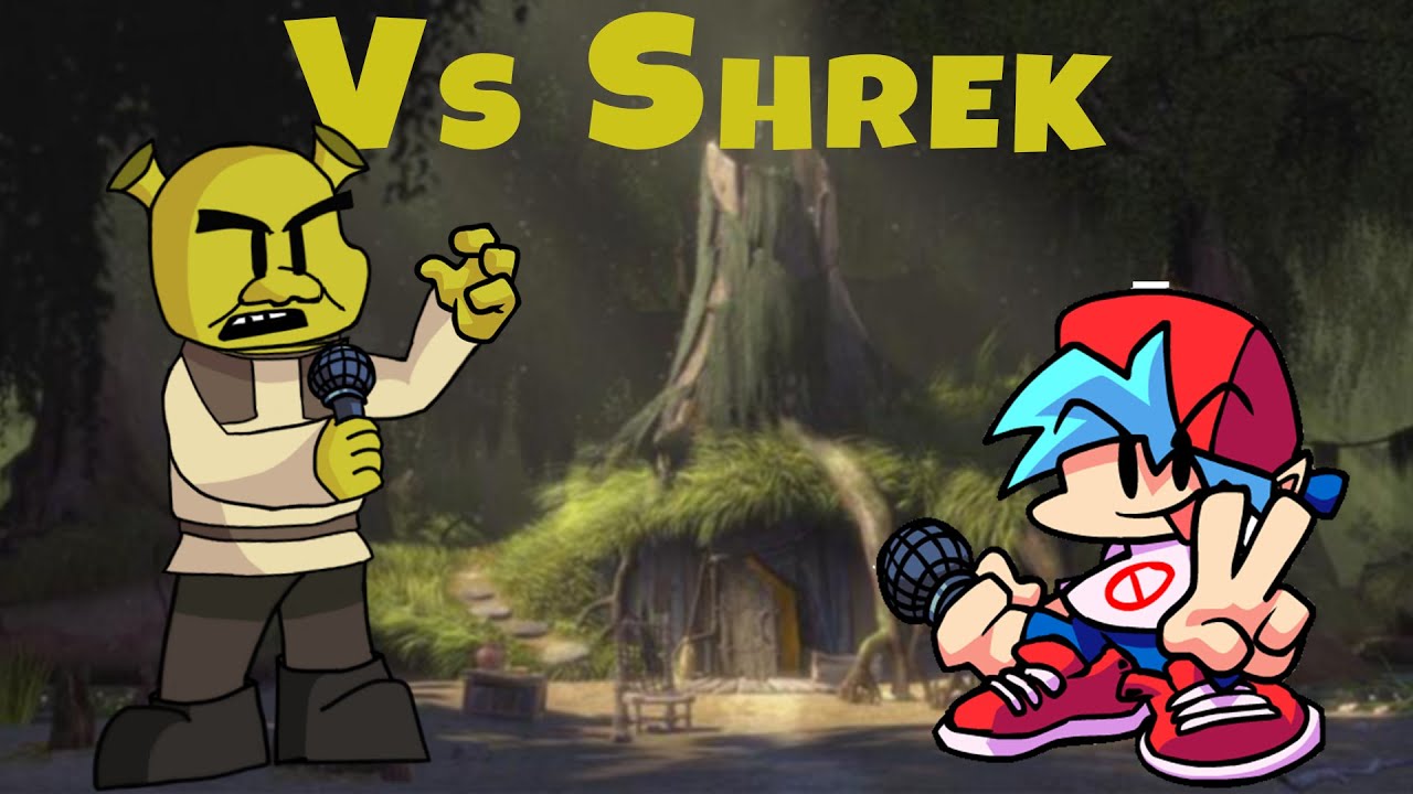 Friday Night Funkin': VS Shrek FULL WEEK  [FNF Mod/HARD] FNF Shrek Swamp mod