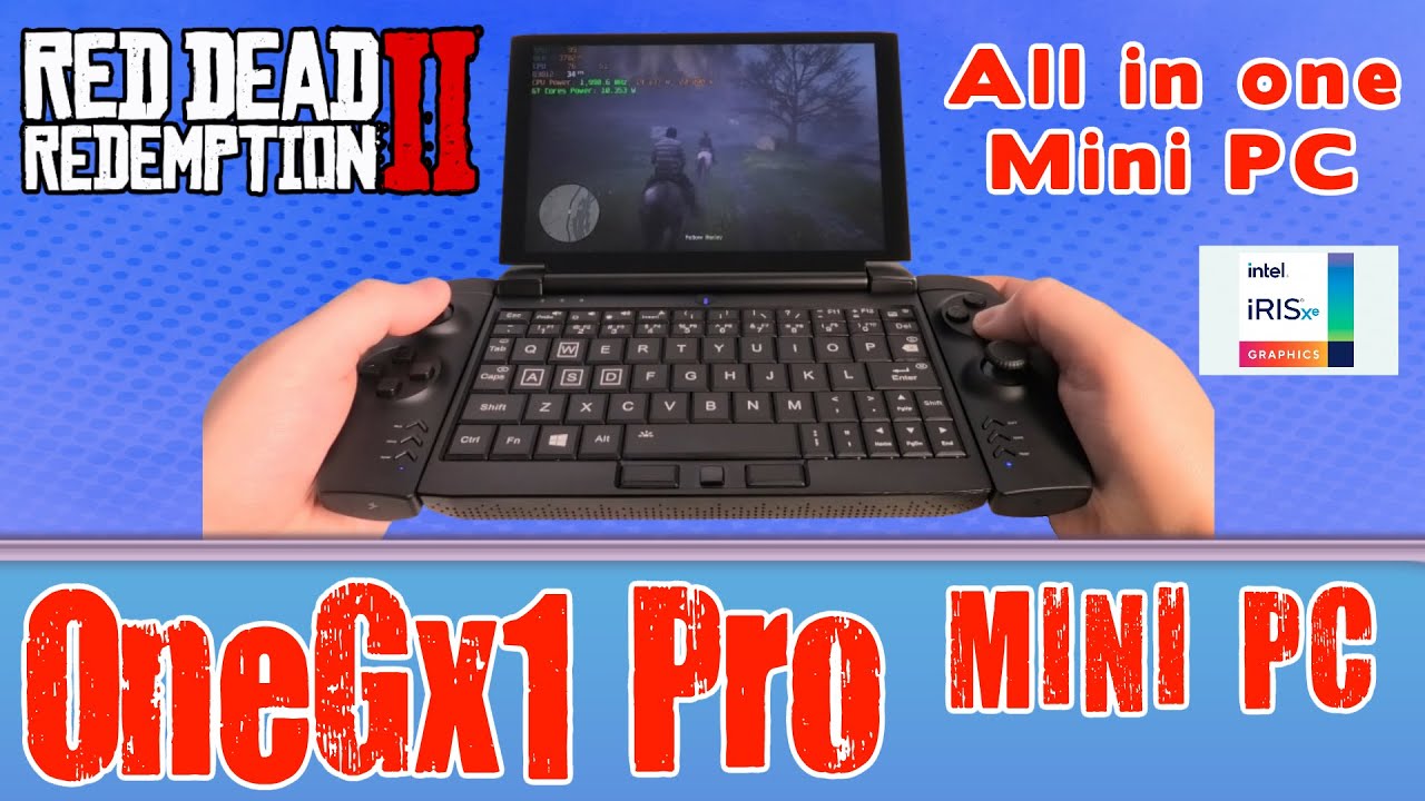 OneGX1 Pro Red Dead Redemption 2 on Handheld Mini PC Intel Core i7-1160G7 Intel Iris Xe OneMix 4